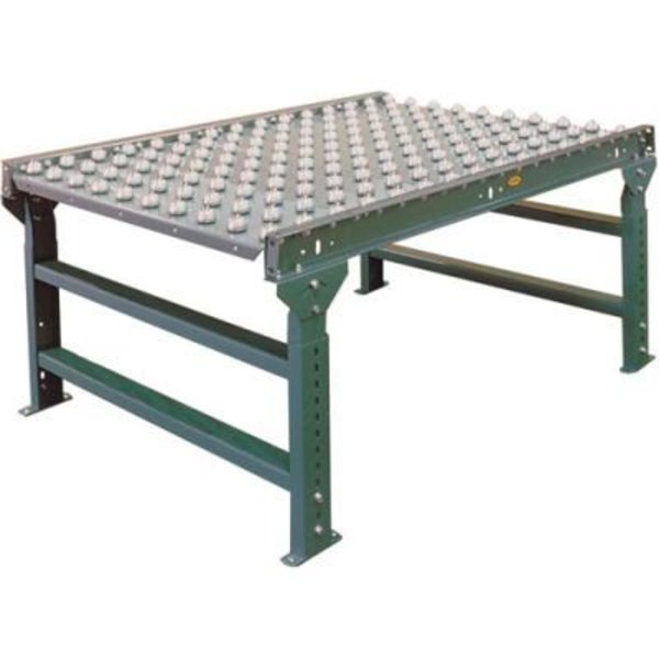 Hytrol Conveyors Hytrol® 2' Ball Transfer Table 2FT-BTT35-21-3 - 21" Between Frame - 3" Ball Center 2FT-BTT35-21-3
